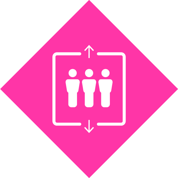 Diamond passenger icon