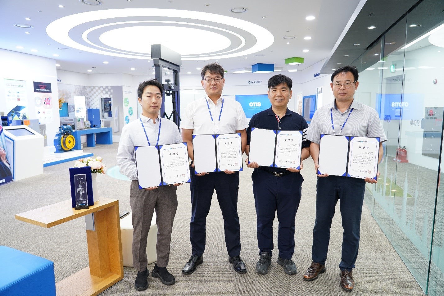 Otis team in Seoul South Korea