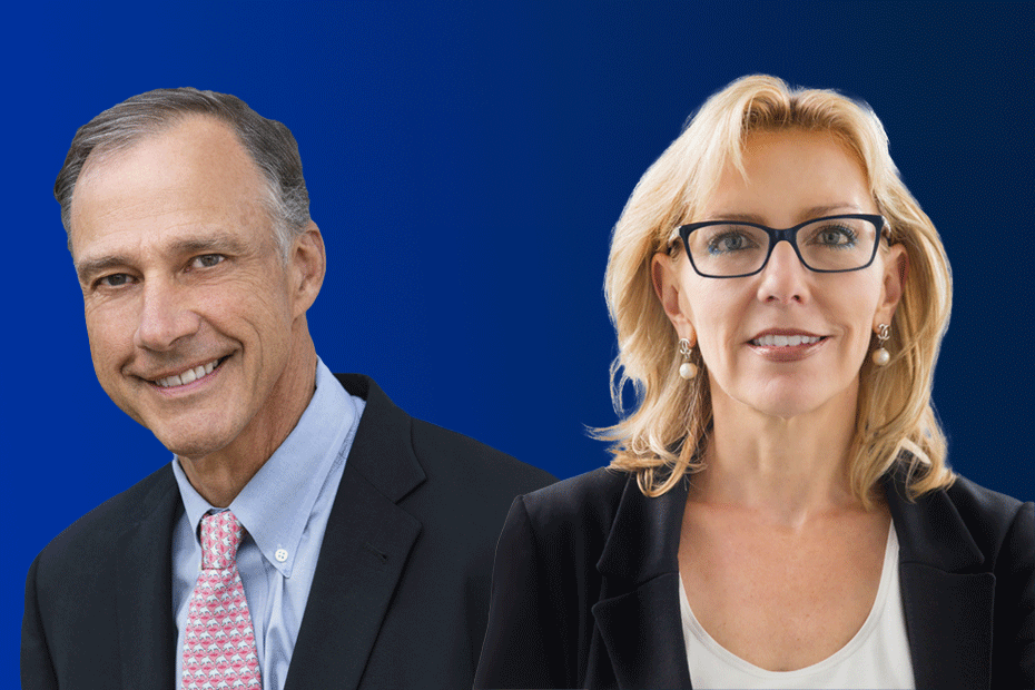 Tom Bartlett and Jill Brannon